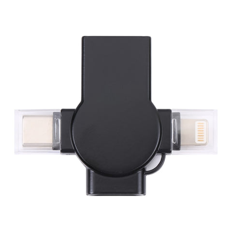 Adattatore OTG 4 in 1 da USB a 8 pin e USB-C/Type-C