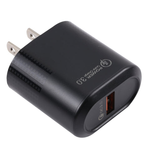 Caricabatterie rapido USB LZ-2117 18 W QC3.0 3,1 A, presa americana, presa USA