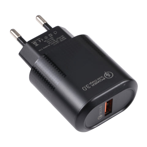 Caricabatterie rapido USB LZ-2117 18 W QC3.0 3,1 A, presa europea, presa EU