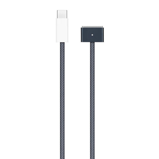 cavo-dati-di-ricarica-rapida-intrecciato-da-usb-c-type-c-a-magsafe-3-lunghezza-2-m-blue-white - immagine 1