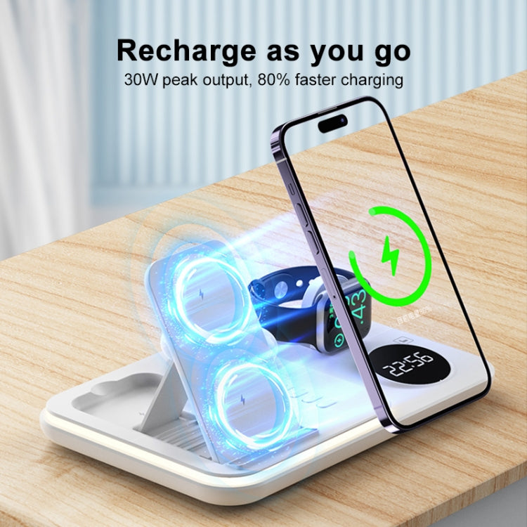 30W 4-in-1 Wireless Charger for All Devices - Fast Charging