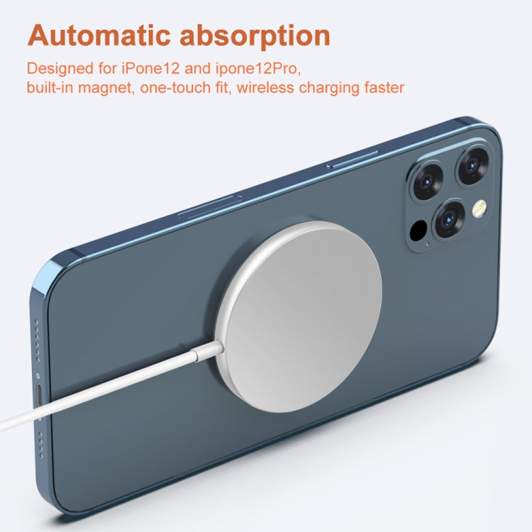 M1 Aluminum Magnetic Wireless Charger for Fast Charging