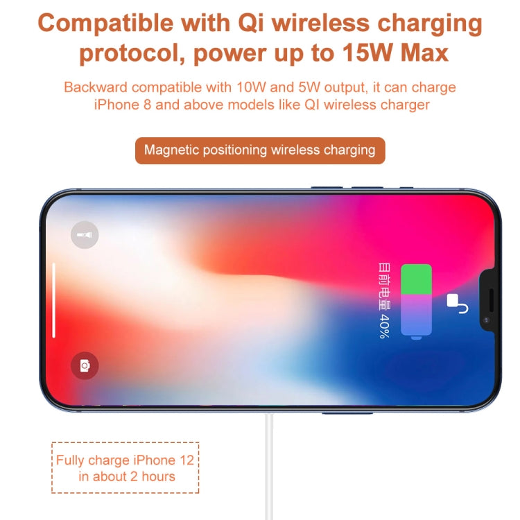 M1 Aluminum Magnetic Wireless Charger for Fast Charging