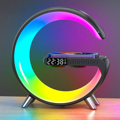 Altoparlante Bluetooth Smart N69 con Caricabatterie Wireless, Sveglia
