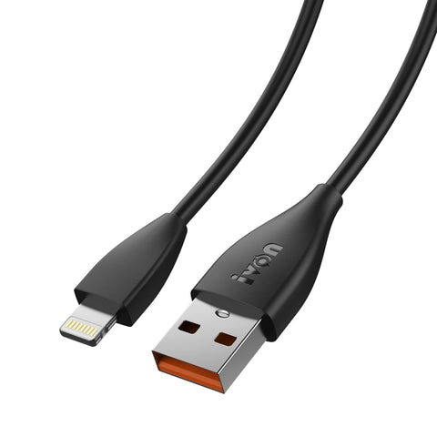 Câble de données IVO CA87 par USB à 8 broches TPE à connecteur rapide, longueur de câble : 1 m, 8 broches