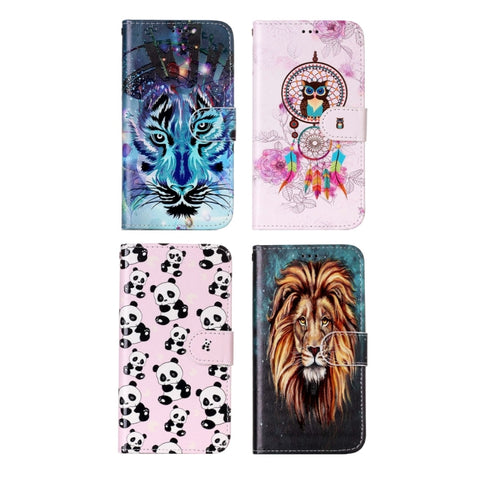 Per iPhone X / XS custodia in pelle con chiusura orizzontale con supporto, slot per carte, portafoglio e cornice per foto, For iPhone X / XS, For X