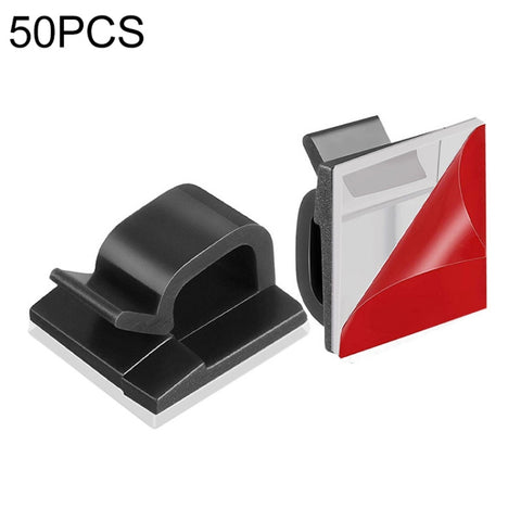 HG2392 Clip de fixation pour organiseur pour compartiments de rangement pour 50 pièces, type de gomme : acrylique, 50 pièces/acrylique