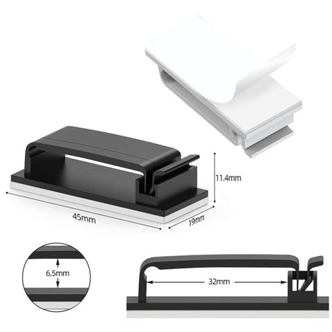 HG2613 Clip de rangement pour organiseur pour compartiments de rangement pour 20 personnes
