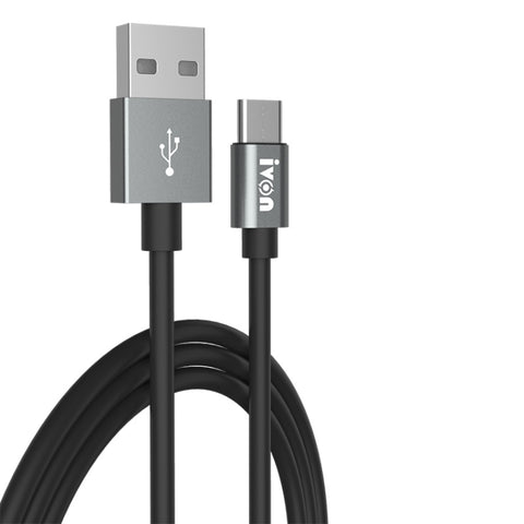 Câble de données rapide IVO CA73 2.4A Type-C / USB-C, longueur : 2 m, Type-C