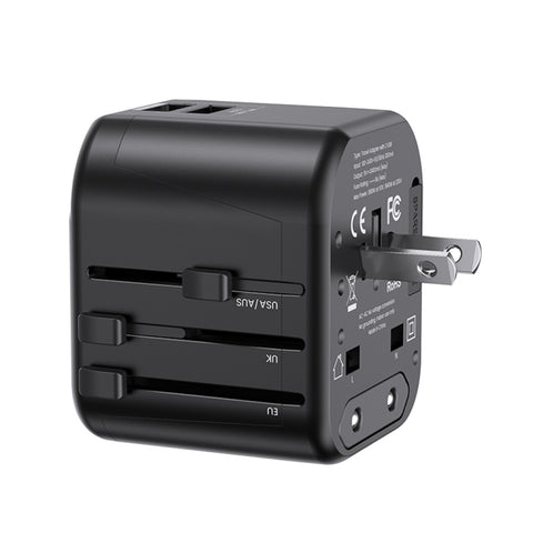 Batterie de voyage universelle multi-épines USAMS US-CC173 T55 12W, US-CC173 T55
