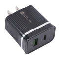 20W PD & QC3.0 USB Fast Charger for US Plug