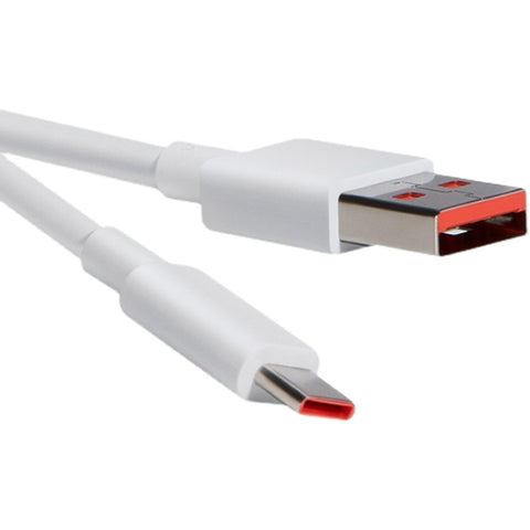 Câble de données rapide original Xiaomi 6A par USB-C / Type-C, longueur : 1 m, 6A, longueur : 1 m