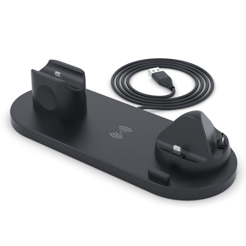 6-in-1 Wireless Charger for iPhone, Apple Watch & AirPods