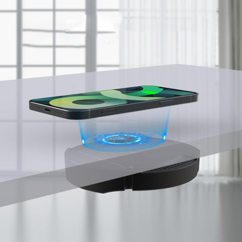 Chargeur magnétique hermétique sans fil à longue distance T16 de 10 W par bureau avec spessore de 30 mm, T16