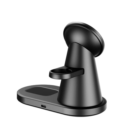 Y05 Caricabatterie wireless magnetico telescopico 3 in 1 da 15 W per telefoni cellulari / Apple Watch / AirPods, Y05