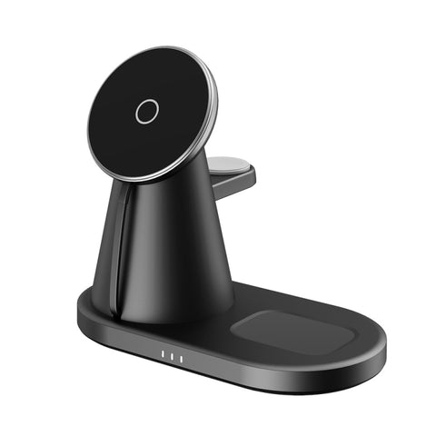 Y05 Caricabatterie wireless magnetico telescopico 3 in 1 da 15 W per telefoni cellulari / Apple Watch / AirPods, Y05