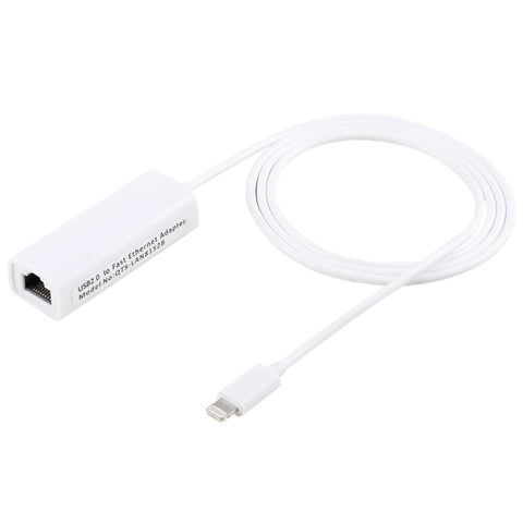QTS-LAN8152B Adaptateur réseau LAN Ethernet de 8 broches à RJ45 de 1 m