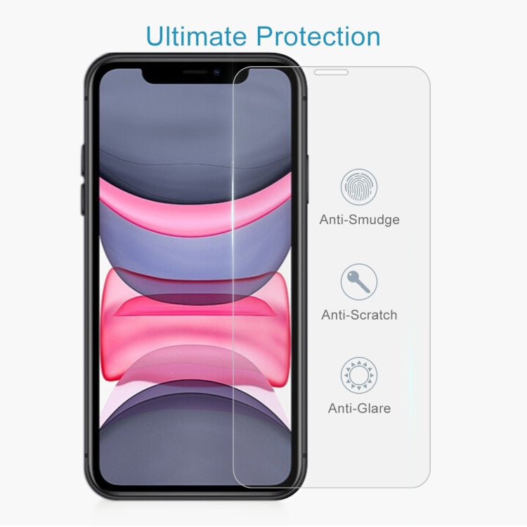 100pcs Tempered Glass Screen Protector for iPhone 11/XR