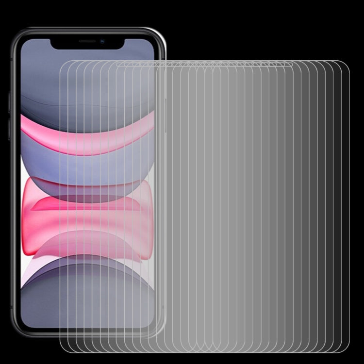 100pcs Tempered Glass Screen Protector for iPhone 11/XR