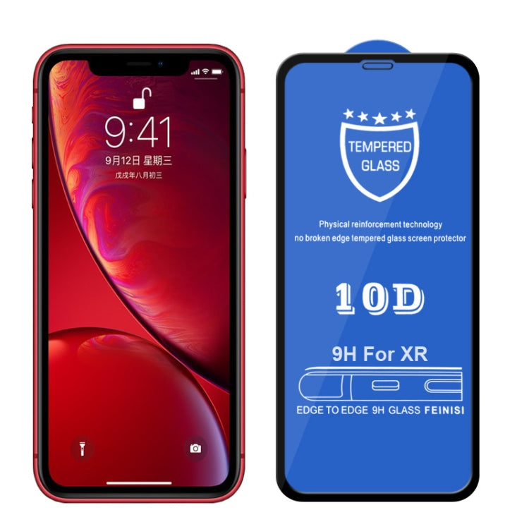 iPhone 11/XR 9H Full Screen Tempered Glass Protector