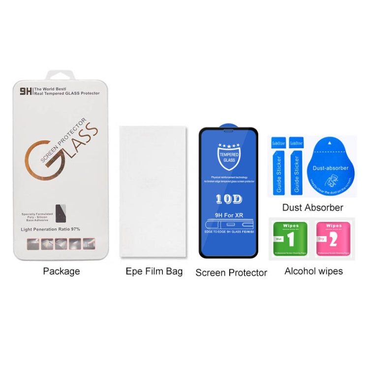 iPhone 11/XR 9H Full Screen Tempered Glass Protector