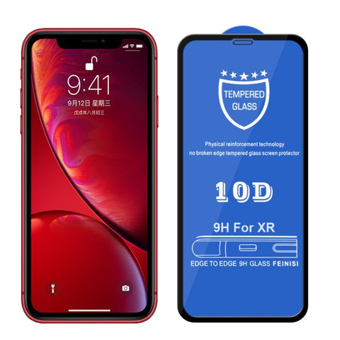 Per iPhone 11 / XR 9H Proteggi schermo in vetro temperato a schermo intero, For iPhone XR(1 PC)