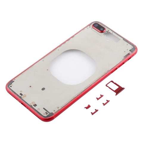 Cover posteriore trasparente per iPhone 8 Plus con protezione per