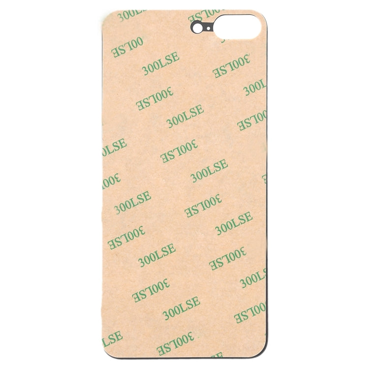 iPhone 8 Plus Camera Hole Glass Back Cover with Adhesive