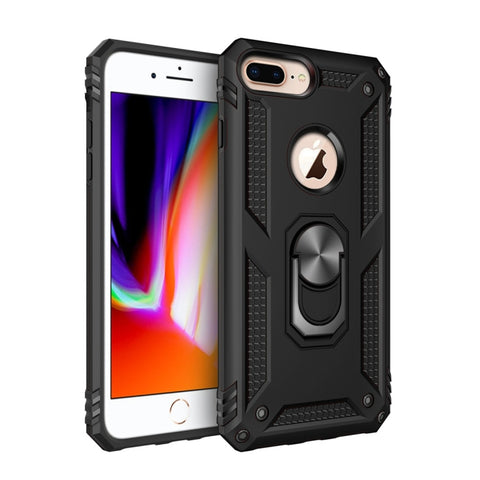 Custodia protettiva Sergeant Armor antiurto in TPU + PC per iPhone 7/8 Plus, con supporto per rotazione a 360 gradi, iPhone 7 / 8 Plus, For iPhone 7 / 8 Plus