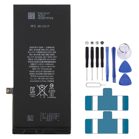 Batteria agli ioni di litio 2691 mAh per iPhone 8 Plus