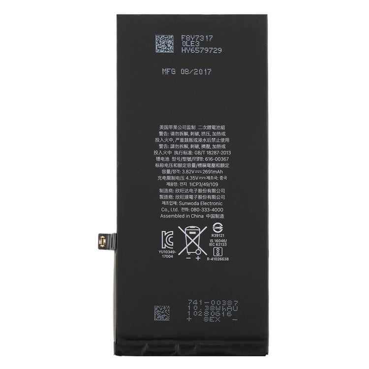 2691mAh Li-ion Battery for iPhone 8 Plus Replacement