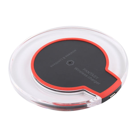 Batterie de voiture sans fil ultrasonique standard FANTASY 5V 1A avec prise Qi avec indicateur de voiture, support téléphonique standard QI, FANTASY Blanc, FANTASY 5V 1A