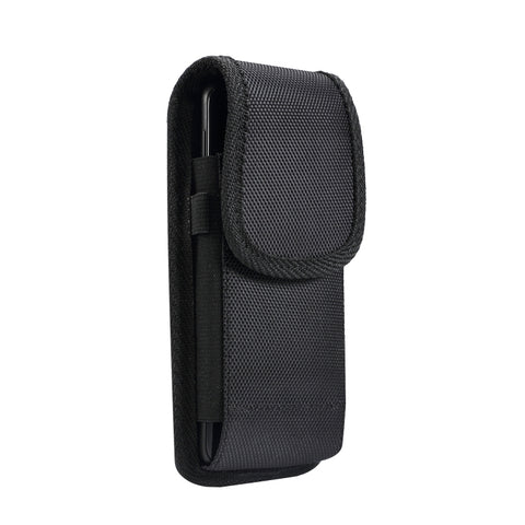 Marsupio vertical universel en tissu de nylon à 5,2 pouces pour Galaxy S10e, Huawei P30 et Honor 8