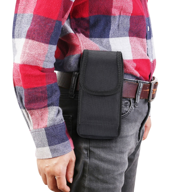 Universal Vertical Nylon Waist Bag for Galaxy S10e & More