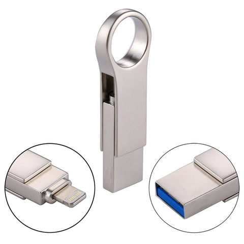 Unité flash RQW-10D 2 en 1 USB 2.0 et 8 broches de 32 Go, RQW-10D