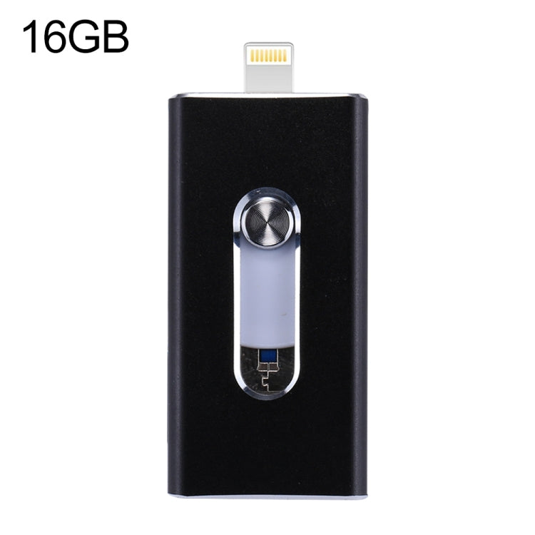 RQW-02  3 in 1 USB 2.0 & 8 Pin & Micro USB 16GB Flash Drive, RQW-02 Red, RQW-02 Silver, RQW-02 Black, RQW-02 Gold, RQW-02 Blue
