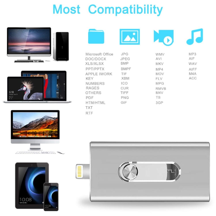 RQW-02  3 in 1 USB 2.0 & 8 Pin & Micro USB 16GB Flash Drive, RQW-02 Red, RQW-02 Silver, RQW-02 Black, RQW-02 Gold, RQW-02 Blue