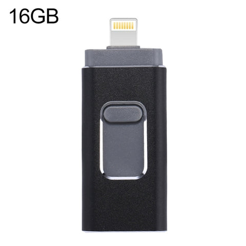easyflash RQW-01B Chiavetta USB 3 in 1 USB 2.0 e 8 pin e Micro USB da 16 GB, RQW-01B Black, RQW-01B Gold, RQW-01B Rose Gold, RQW-01B Silver