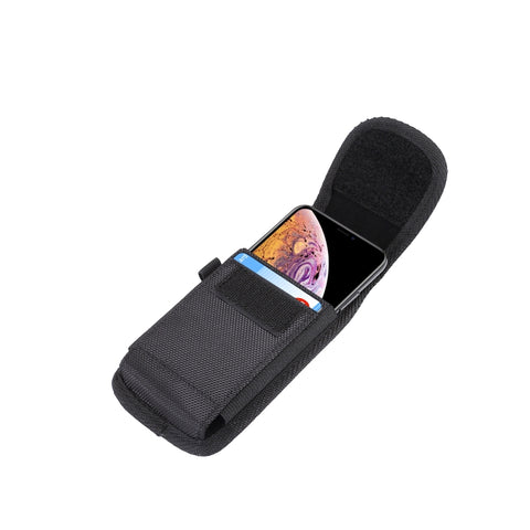 Marsupio vertical universel en tissu de nylon de 4,7 pouces pour iPhone X et iPhone 8, Galaxy S6, Redmi 3