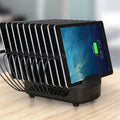 ORICO DUK-10P 120W 10 USB Ports Smart Charging Station with Phone & Tablet Stand, EU Plug, EU Plug(Black), EU Plug(White), US Plug(Black), US Plug(White...