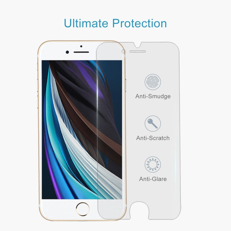 50pcs Tempered Glass Film for iPhone SE 2022 & 2020