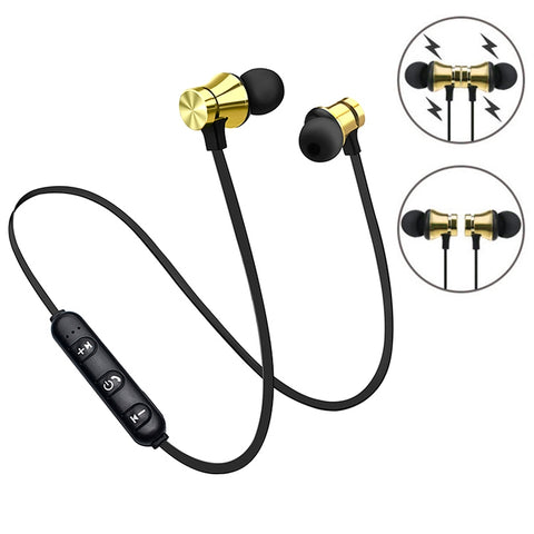 Écouteurs intra-auriculaires magnétiques sans fil Bluetooth V4.2 XT11, XT11 (Or), XT11 (Bleu), XT11 (Terre), XT11 (Argent)