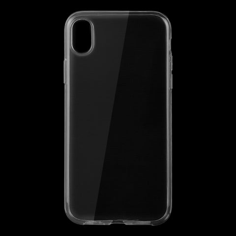 Pour iPhone X / XS Étui de protection en TPU transparent ultra-plat de 0,75 mm, iPhone X / XS(1PCS)