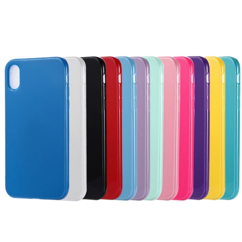 Per iPhone X / XS Custodia in TPU color caramello, For XS