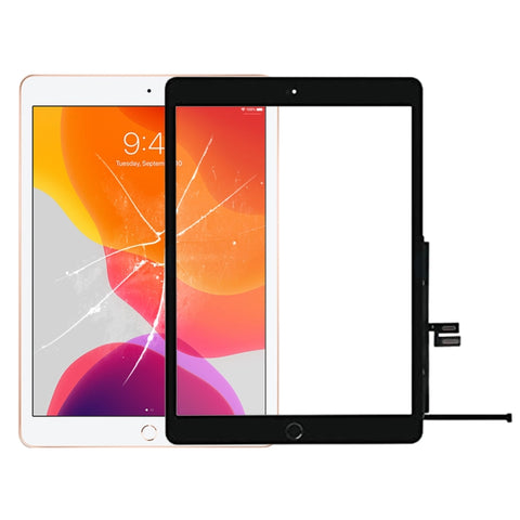 Panneau tactile avec bouton d'accueil pour iPad 10.2 (2019) / 10.2 (2020) A2197 A2198 A2270 A2428 A2429 A2430, pour iPad 10.2 (2019) / 10.2 (2020)