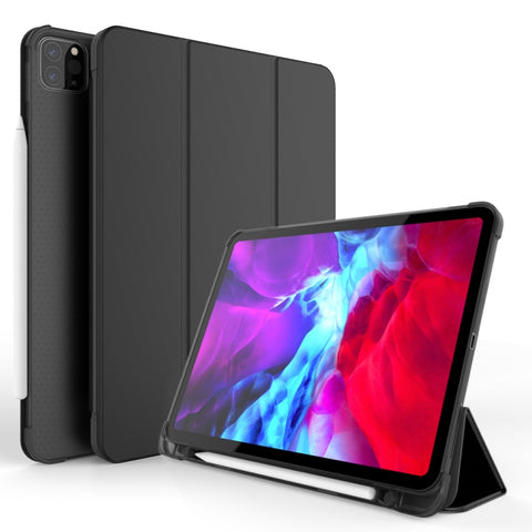 Custodia protettiva in TPU antiurto tripla per iPad Pro 11 pollici (2018) / (2020), con supporto e slot per penna, iPad Pro 11 inch (2018) / (2020)
