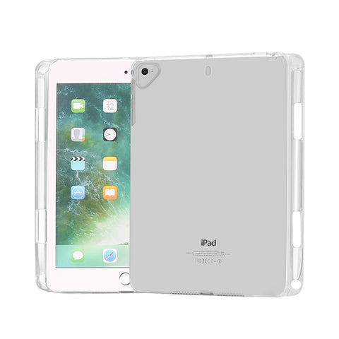 Custodia protettiva in TPU antiurto per iPad Mini 2019, con slot per penna