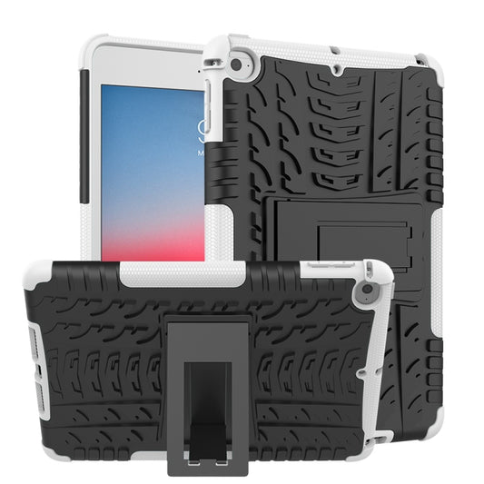 custodia-antiurto-in-tpu-pc-con-texture-pneumatici-per-ipad-mini-2019-con-supporto-for-ipad-mini-2019 - immagine 1