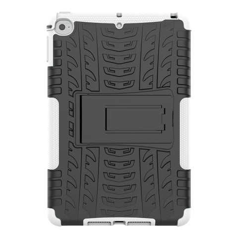 Custodia antiurto TPU+PC con texture pneumatici per iPad Mini 2019