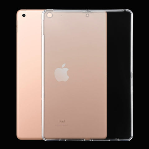 Per iPad 10.2 2021/2020/2019 Custodia protettiva morbida in TPU trasparente HD da 3 mm, For iPad 10.2 2021 / 2020 / 2019